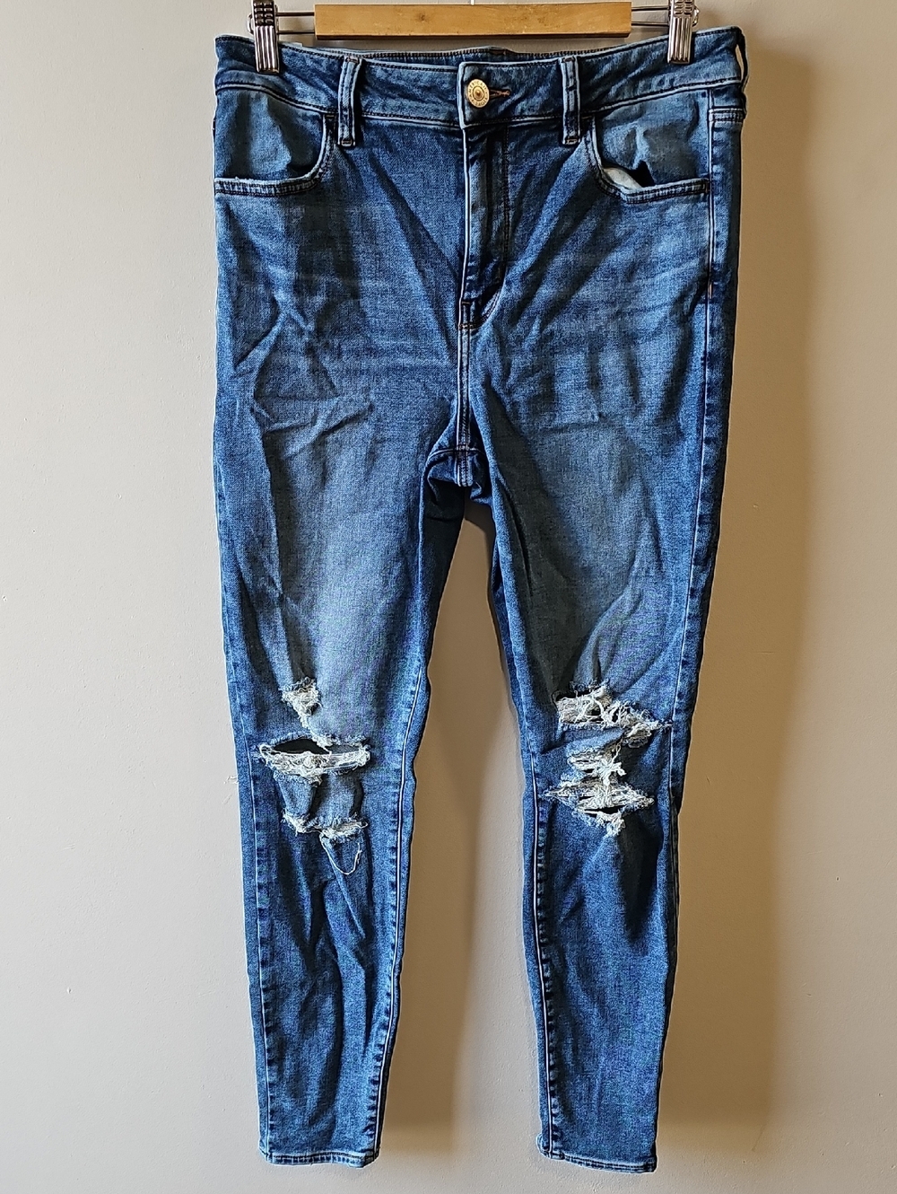 American Eagle Outfitters Next Level Stretch Size 14 High Rise Jegging